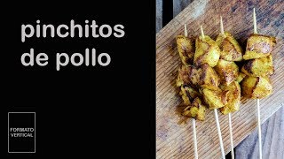 PINCHITOS DE POLLO caseros en menos de 5 minutos [upl. by Epoillac]