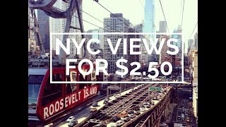 The Cheapest View of New York City Roosevelt Island Tram NYC  DamonAndJo [upl. by Denise]