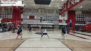 ERHS Lady Mustangs JV vs Murrieta Valley HS Nighthawks NonLeague  Set 1 [upl. by Webber571]