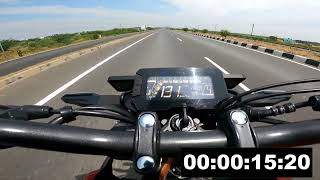 HONDA CB 300R TOP SPEED [upl. by Dona287]