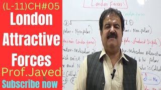 London Forces  Dispersion amp DipoleInduced dipole forces   L11  1st year Chem  By ProfJaved [upl. by Aisyle]