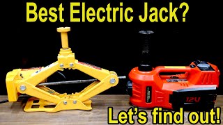 Best Electric Car Jack 5Ton Roadside Jack Impact Wrench amp Tire Inflator Kit Showdown [upl. by Matthus]