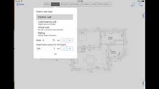 ARCHITouch 3D for iPAD Floor plan [upl. by Primo]