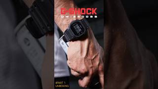 Unboxing Casio GShock DW5600BB casiogshockoriginal jamtangan jamtangancasio gshockoriginal [upl. by Nosiddam]