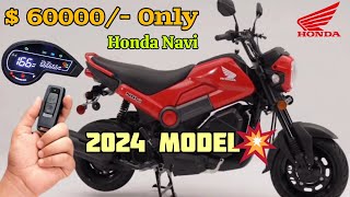 Honda Navi Launched in India 2024😱 Price amp launch Date🔥 Honda navi review Honda navi mileage [upl. by Halstead]