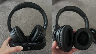 Review DytoleTV001 Wireless Headphones for TV  BEST Gift for the Elderly amp Parents [upl. by Duhl198]