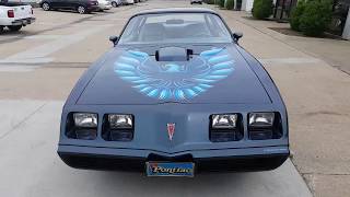 1979 Pontiac Trans Am Nocturne Blue CroftgateUSA Protected by CarZmedics [upl. by Auqeenwahs196]