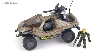 Mega Bloks Halo exclusive Warthog EVAs Last Stand edition [upl. by Teevens859]