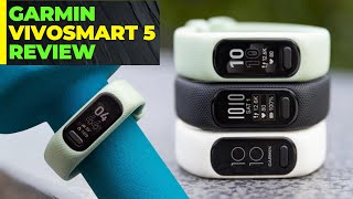 Garmin Vivosmart 5 review 2024 Affordable Fitness Tracker You Need [upl. by Posner]