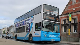 A ride on Ulsterbus ALX400 2326 on route 58 [upl. by Bunker]