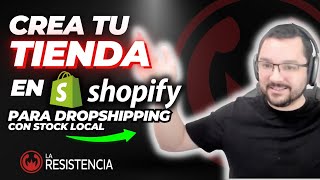 Crea tu tienda en Shopify para Dropshipping en Chile con stock local [upl. by Nodnol]