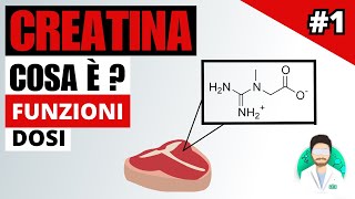 MINICORSO CREATINA 1  Intro Funzioni Dosaggi e consigli pratici divulgativo [upl. by Alegnatal]