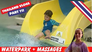 Waterslide park and massages in Phuket [upl. by Ardyaf]