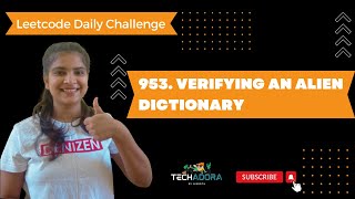 953 Verifying an Alien Dictionary [upl. by Ellimahs]