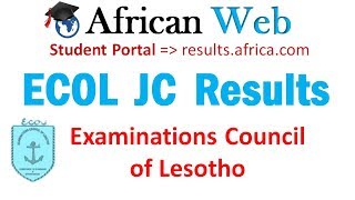 Lesotho JC Results 2017 How to check [upl. by Kiernan]