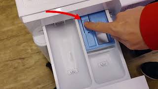 LG Front Load Washer Replacing the Detergent Dispenser [upl. by Haeluj]