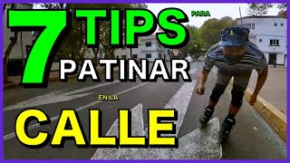 🔥7 EJERCICIOS para PATINAR en CALLE Ciudad  Patines Freeskate [upl. by Arodoet501]