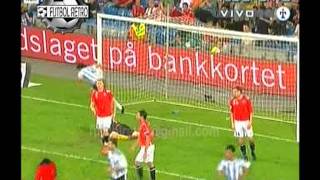 Noruega 2 vs Argentina 1 Amistoso 2007 en Oslo FUTBOL RETRO TV [upl. by Irec824]