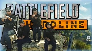 Battlefield Hardline Funny Moments  Launching the Drivable Couch Helicopter Rodeo and More [upl. by Lydia]