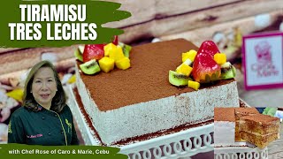 Tiramisu Tres Leches [upl. by Ellenuahs]