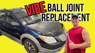 How To Replace Ball Joint 20032008 Pontiac Vibe [upl. by Genevieve299]