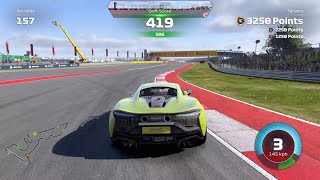 F1 22  Pirelli Hot Laps  United States Grand Prix  Drift  McLaren Artura [upl. by Painter]