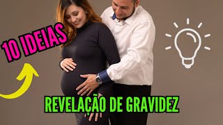 10 IDEIAS MAIS CRIATIVAS DE REVELAÇÃO DE GRAVIDEZ [upl. by Kurzawa762]