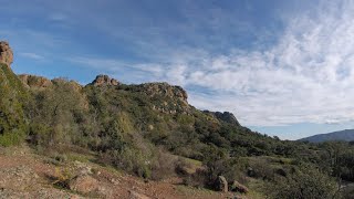 Solstice d hiver au Rocher de Roquebrune Var [upl. by Goddart]