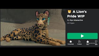 №43 XLIII A Lions Pride Лев ГордостьRoblox game [upl. by Acissey889]