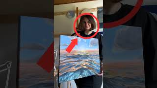 My Most Realistic Painting  Oil Painting Masterpiece 🎨✨ oilpainting capcut artprocess [upl. by Ally]