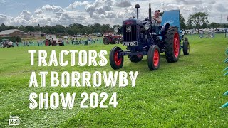 Vintage tractors at Borrowby show 2024 CoreyDuddin Tangsandtones4000 [upl. by Islean]