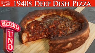 The True History of Deep Dish Pizza [upl. by Idolem]