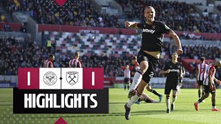 Brentford 11 West Ham  Premier League Highlights [upl. by Gerald]