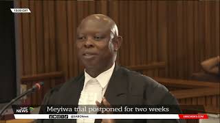 Senzo Meyiwa Murder Trial  Case postponed as Defence accuses State of trial by ambush [upl. by Avad425]