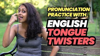 10 English Tongue Twisters To Improve Pronunciation Of Difficult Words  कठिन शब्द आसानी से बोलोगे [upl. by Nogam]