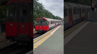 Piccadilly line 1973TS 860 departing Oakwood [upl. by Eesyak]