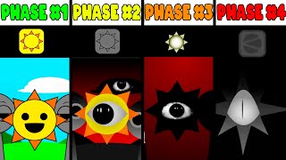 Phase 1 VS Phase 2 VS Phase 3 VS Phase 4 in Incredibox Sprunki [upl. by Eidassac]