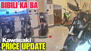 Magkano na Presyo ng KAWASAKI Motorcycle SRP Downpayment Monthly San Casa Makabili [upl. by Eenaej951]