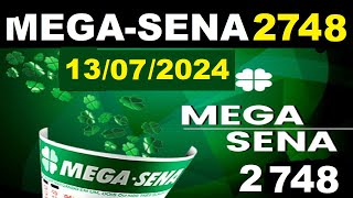 Dicas de ouro  Mega Sena 2748 2024 Sorteio PALPITES Premiação [upl. by Eserrehs920]