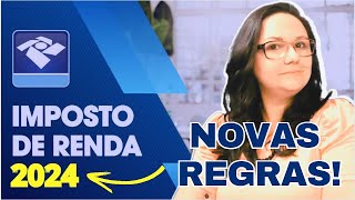 IRPF2024 NOVAS REGRAS DIVULGADAS PELA RECEITA FEDERAL Veja se você está obrigado a declarar [upl. by Sherourd444]