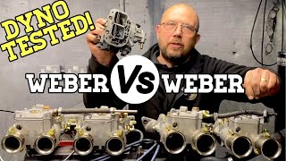 Which Is Best Ford Pinto Carb Edition  3236 DGAV Vs 4045 DCOE Weber [upl. by Asiil]