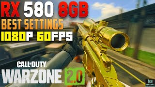 Warzone 2 on RX 580 8GB 2048SP Best Settings for 1080p60FPS Gaming Experience [upl. by Clarice]