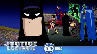 Batman The TEAM Player  Justice League  dckids [upl. by Evadne806]