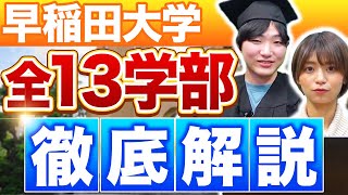 【早稲田卒が語る】全学部の基本情報と特徴を教えます [upl. by Atilehs]