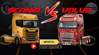 Scania vs Volvo Who Reigns in the Kingdom of Trucks [upl. by Kenric]