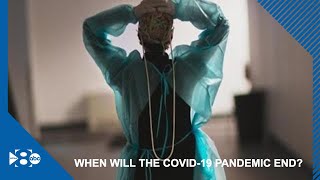 When will the COVID pandemic end Health experts say it could be sooner than you think [upl. by Nylrahc]