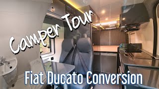 Fiat Ducato L4H2 Camper Conversion Van Tour [upl. by Hooker]