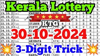 Kerala lottery guessing  30102024  Kerala lottery result [upl. by Luciano512]