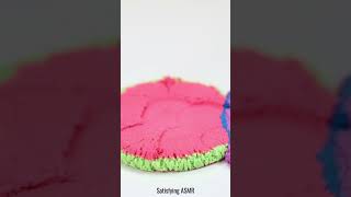 Very Satisfying and Relaxing Kinetic Sand ASMR drop and squish asmr shorts satisfying [upl. by Eiralc513]