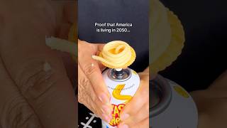 Proof that America is living in 2050… shorts viral mukbang [upl. by Ardnnek]